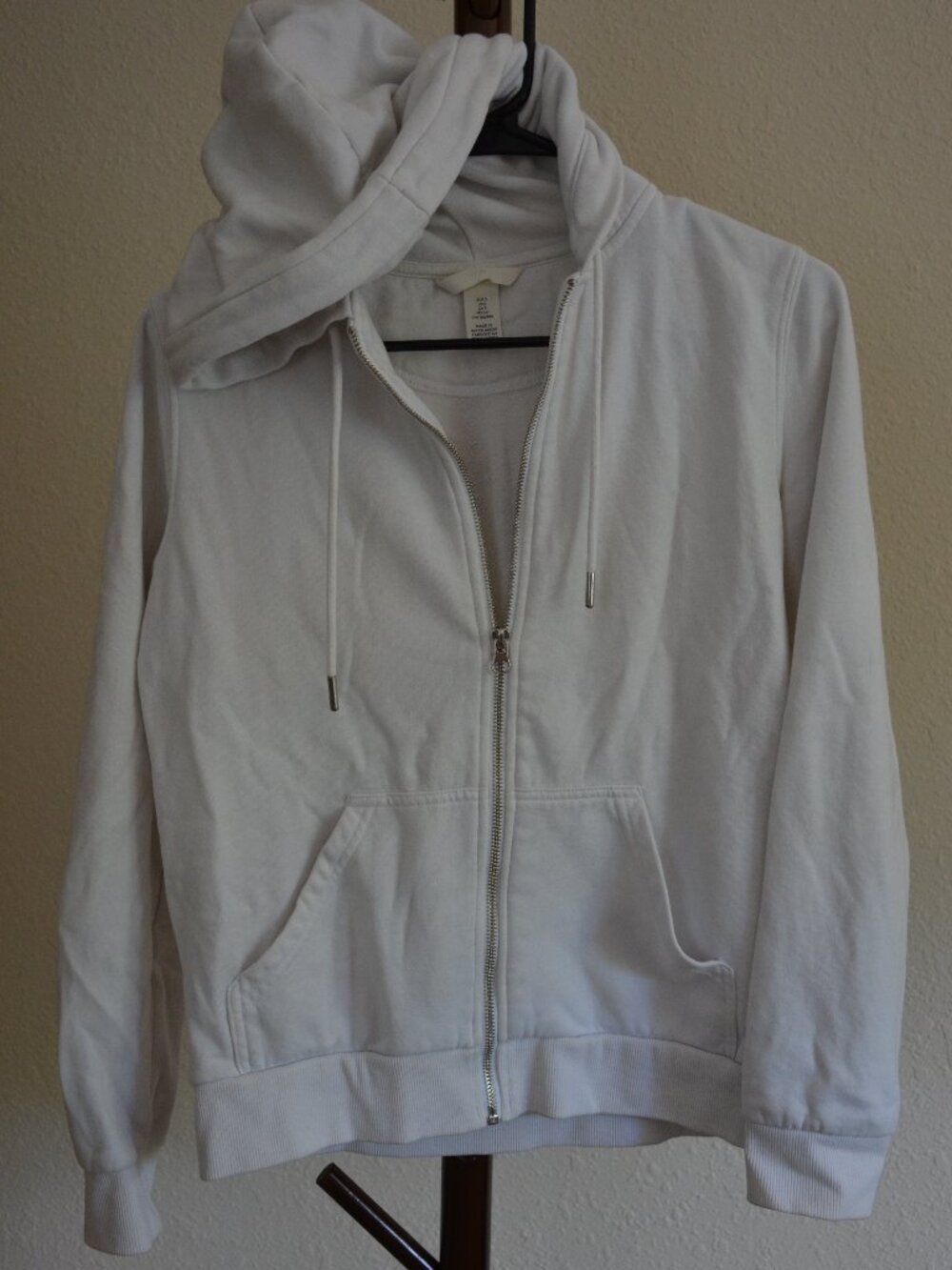 White women's zip-up